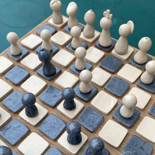 Jeux d'échecs sur plateaux en bois massif