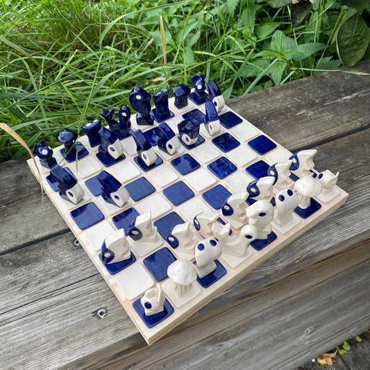 Jeux d'échecs sur plateaux en bois massif
